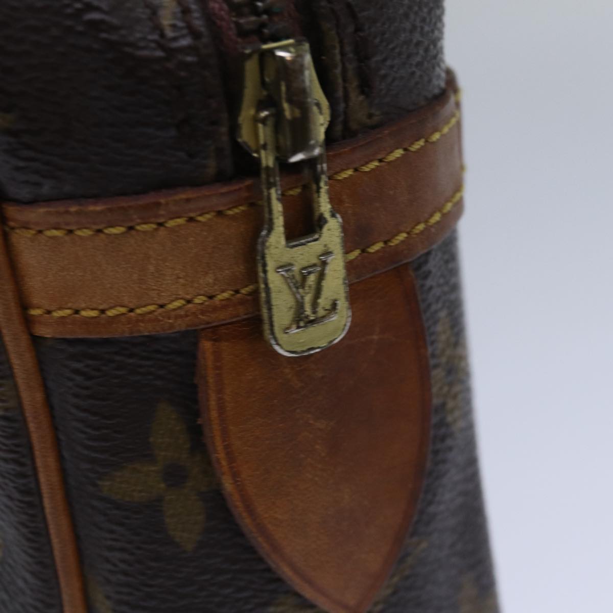 LOUIS VUITTON Monogram Compiegne 28 Clutch Bag M51845 LV 78388
