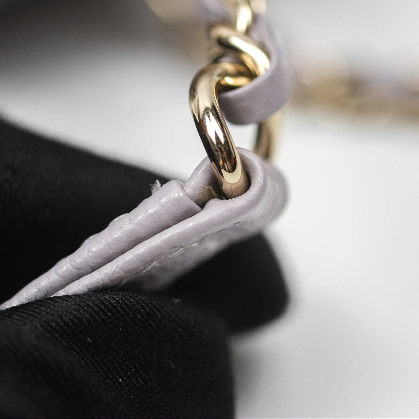 Chanel Mini Business Affinity Backpack Grey Caviar Gold Hardware 22B