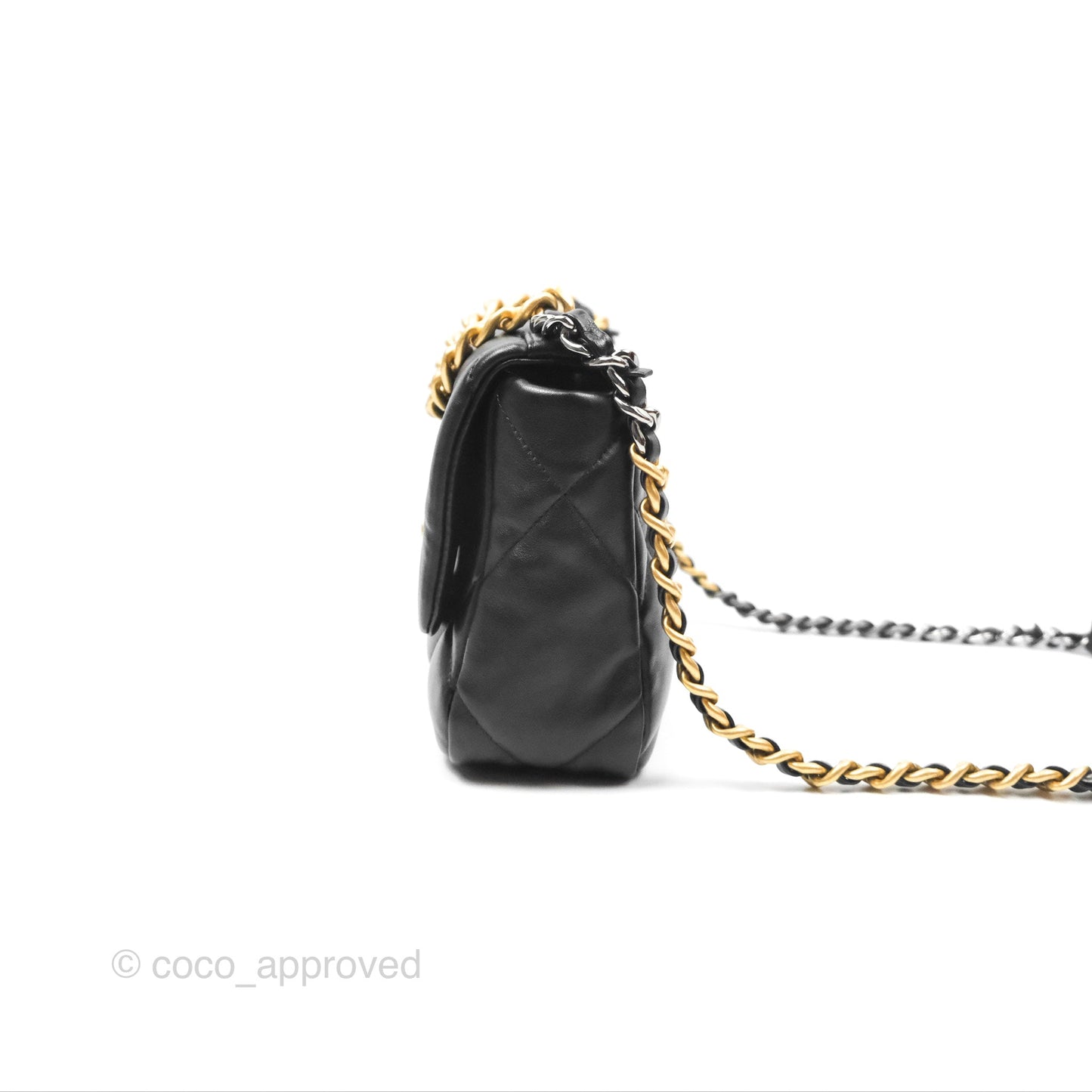 Chanel 19 Small Black Mixed Hardware