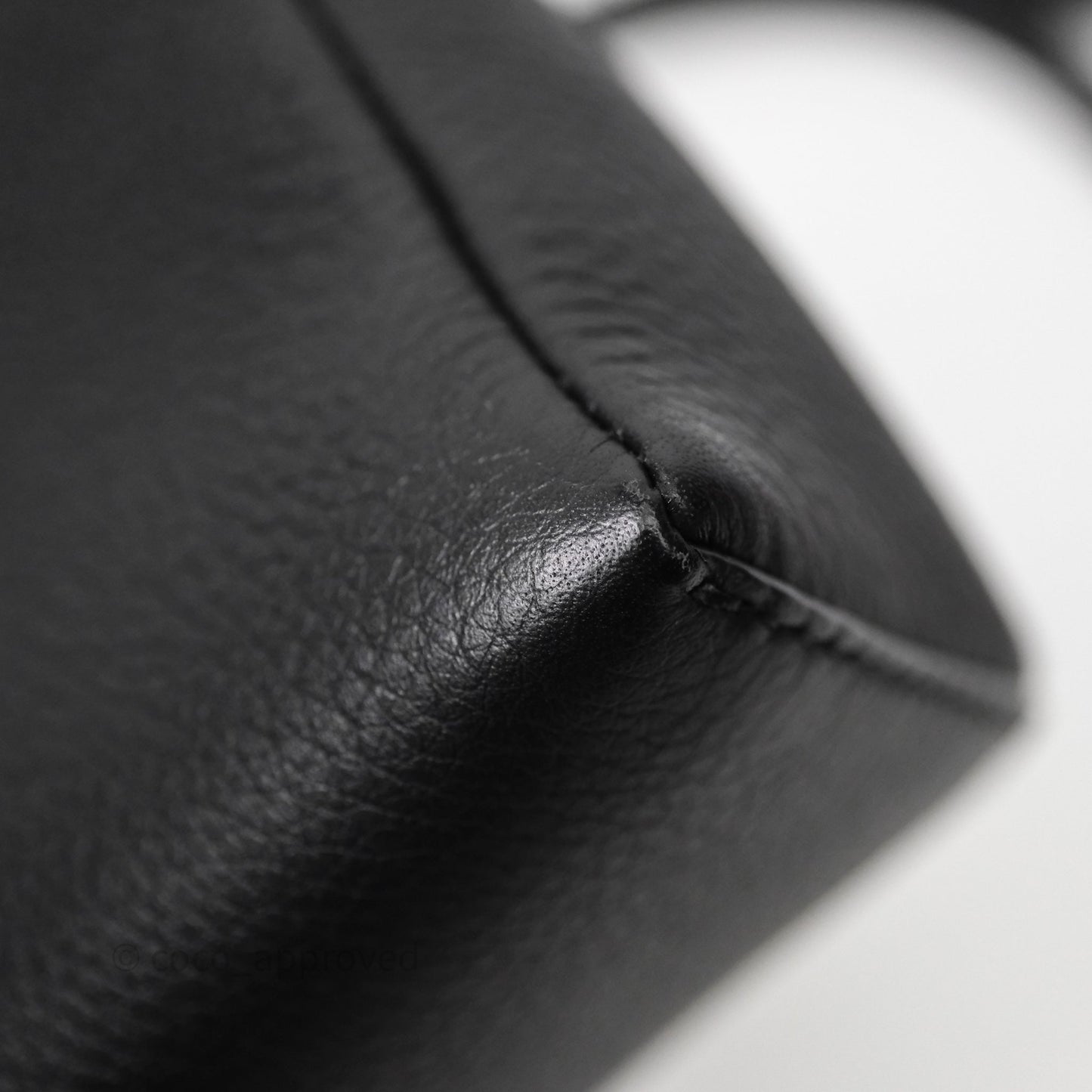 Loro Piana Extra Pocket L19 Black Grained Calfskin