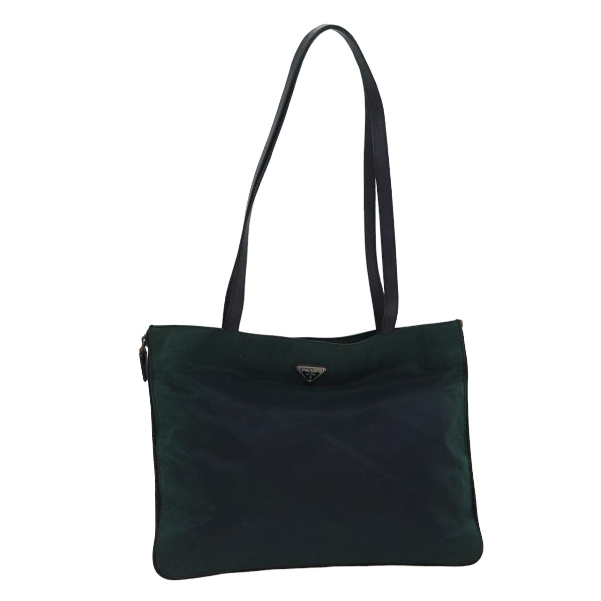 Luxury PradaShoulder Bag Nylon Khaki 78482