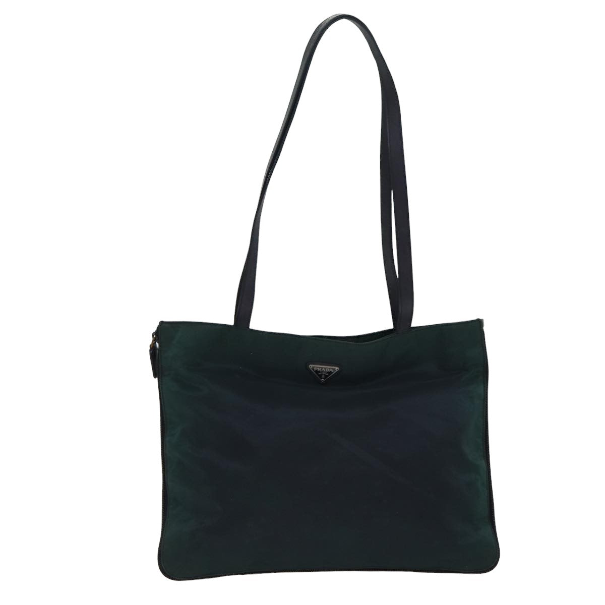 Luxury PradaShoulder Bag Nylon Khaki 78482