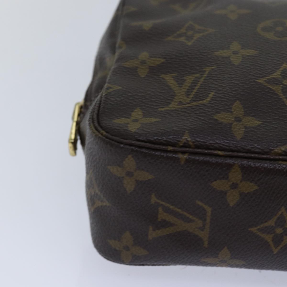 LOUIS VUITTON Monogram Trousse Toilette 23 Clutch Bag M47524 LV 78495