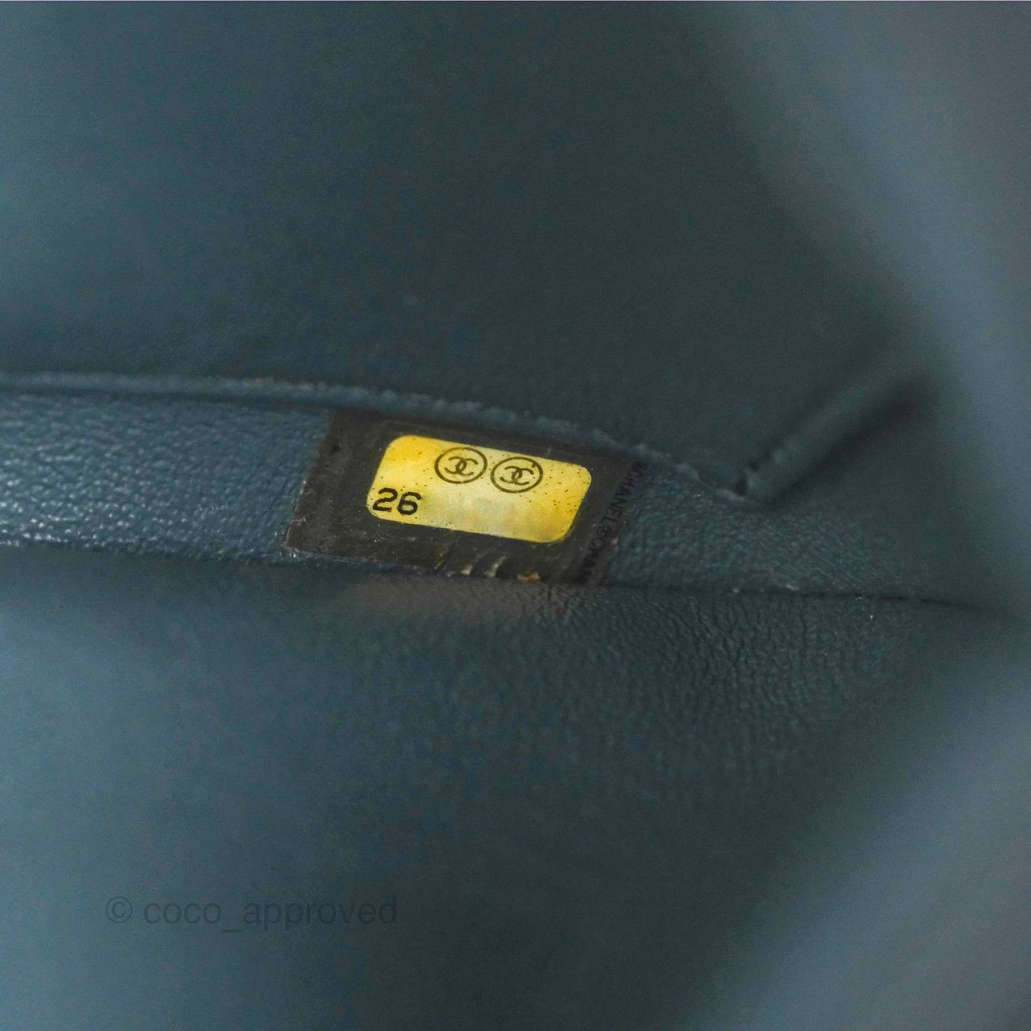 Chanel Small Trendy CC Grey Blue Lambskin Gold Hardware