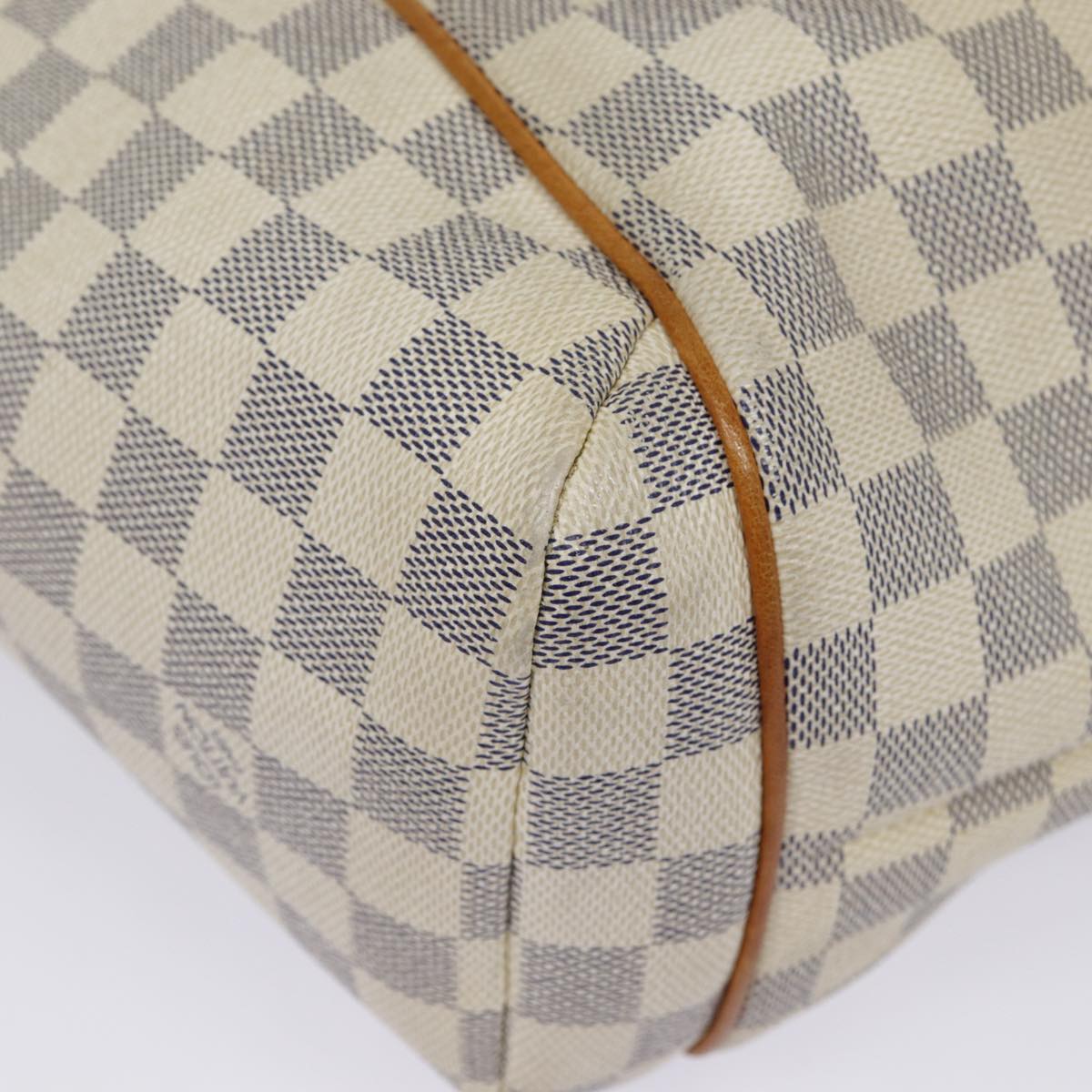 LOUIS VUITTON Damier Azur Totally PM Tote Bag N41280 LV 78566