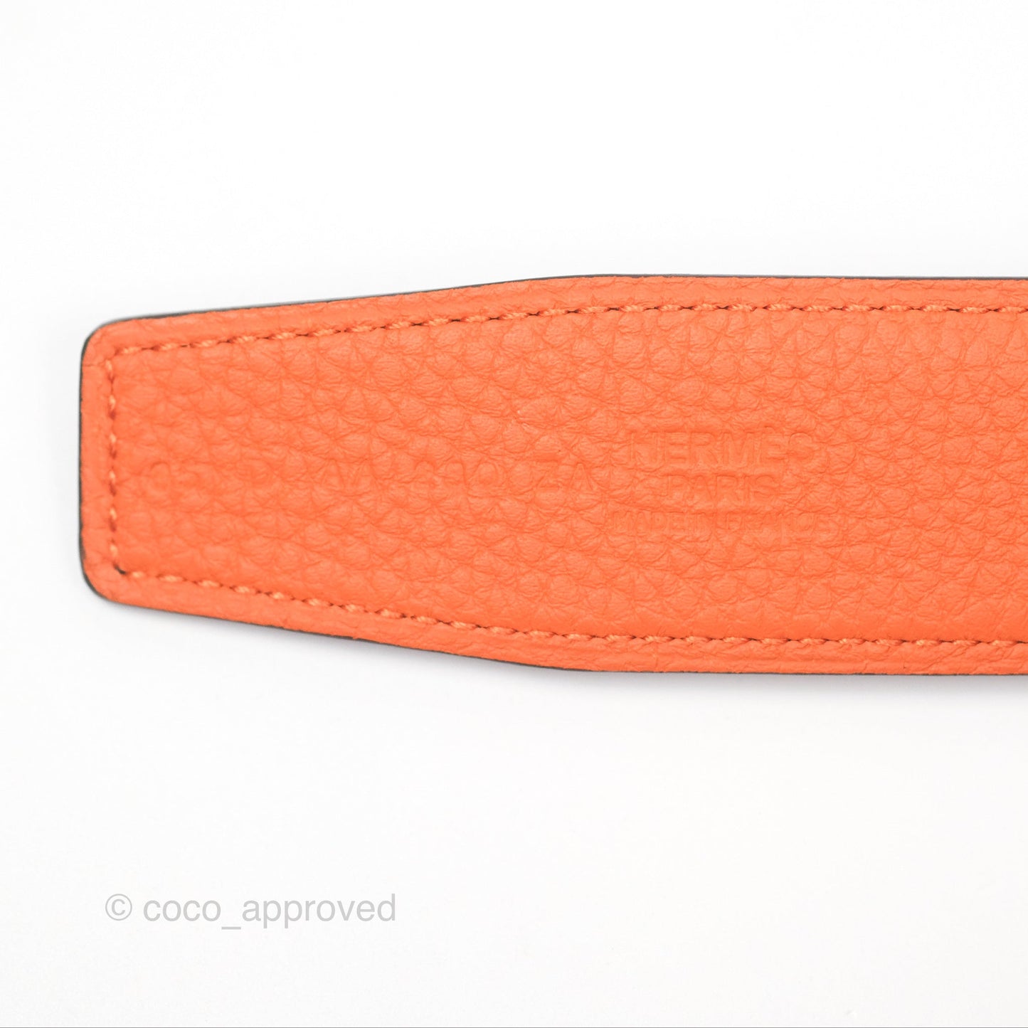 Hermès H Speed Belt Buckle & Reversible Leather Strap Black Silver Hardware 32mm