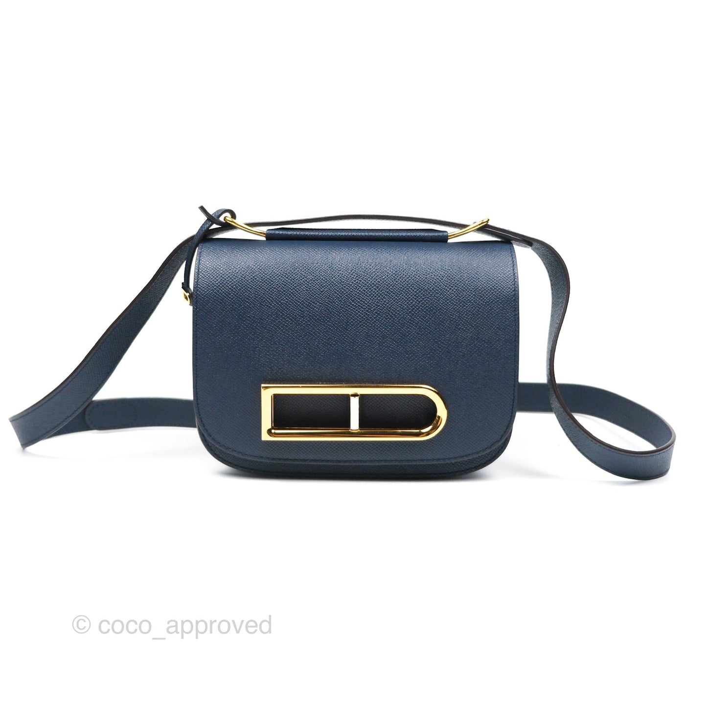 Delvaux Lingot Bag Night Sky Alpina Calfskin