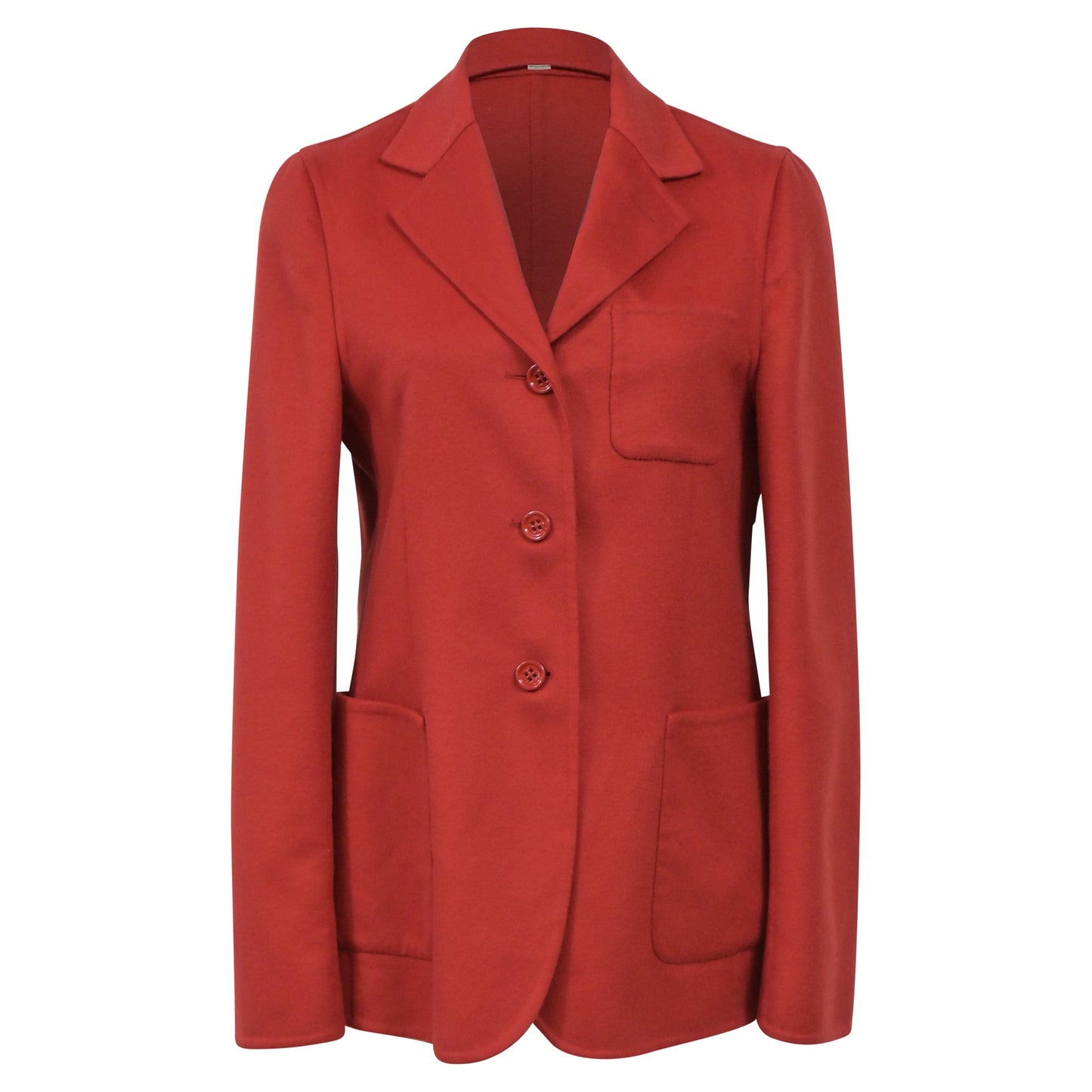 Luxury Bottega Veneta Blazer in Red Wool