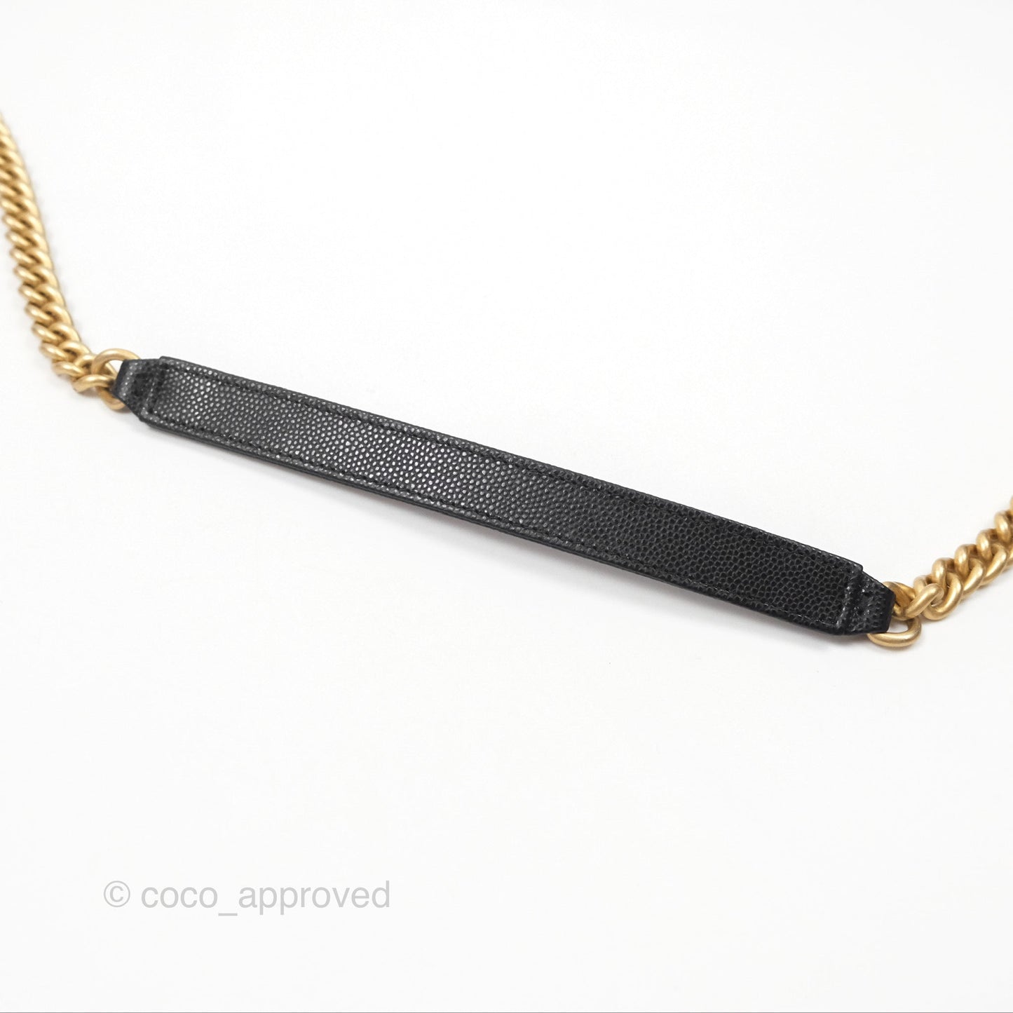 Chanel Quilted Boy Wallet on Chain WOC Black Caviar Age Gold Hardware