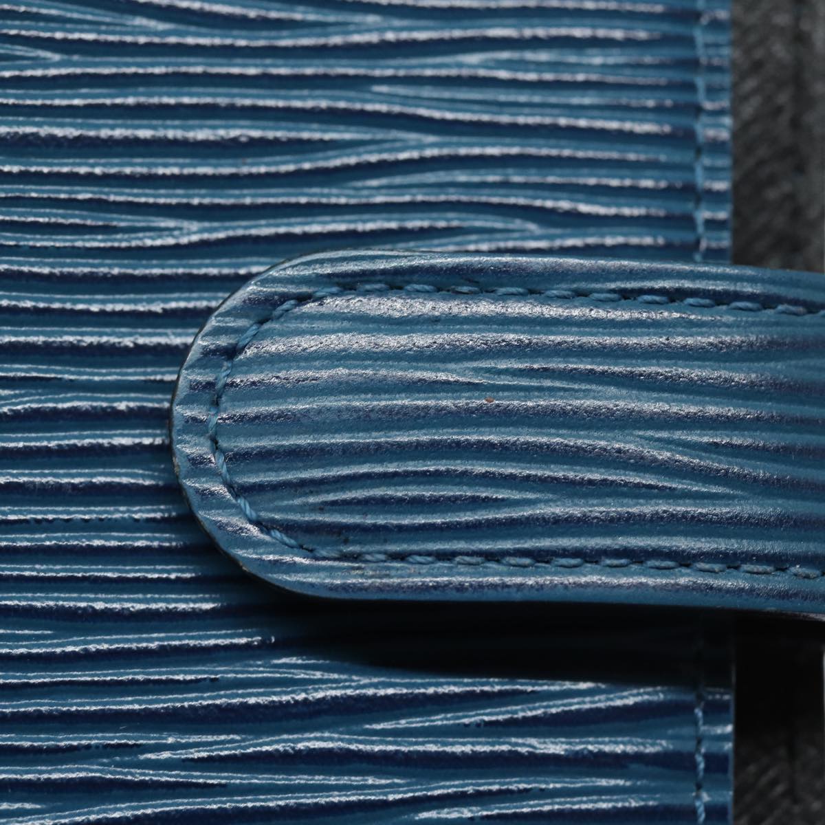 LOUIS VUITTON Epi Agenda PM Day Planner Cover Blue R20055 LV 78658