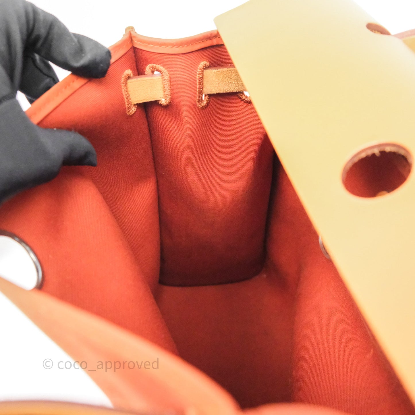 Hermès Herbag Zip 31 Cuivre Canvas Palladium Hardware