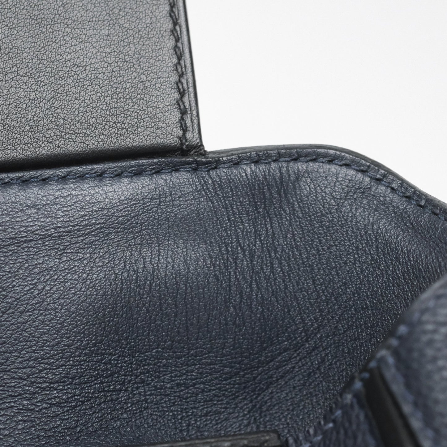 Hermès 24/24 29 Bleu Nuit 2Z / Noir Black 89 Togo/Swift Palladium Hardware