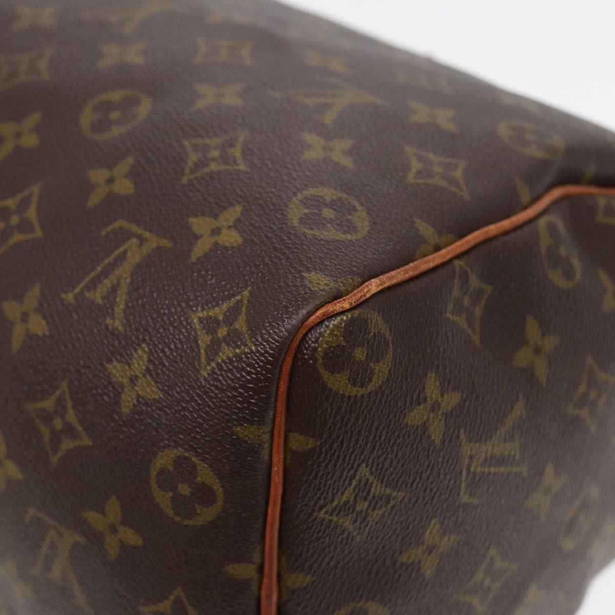 LOUIS VUITTON Monogram Speedy 35 Hand Bag M41524 LV 78734