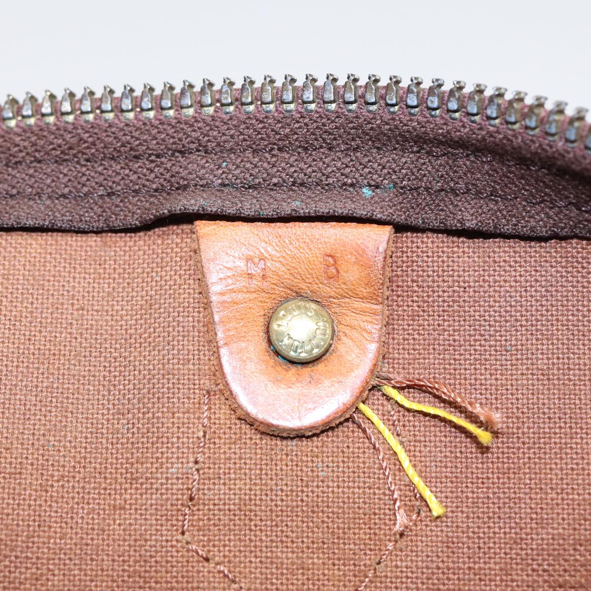 LOUIS VUITTON Monogram Speedy 35 Hand Bag M41524 LV 78734