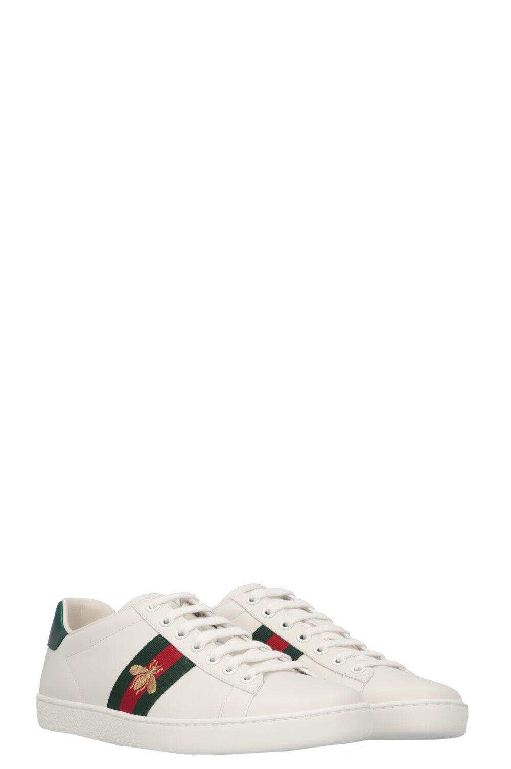 Luxury Gucci Trending 2025 Bee Web Low Top Sneaker White