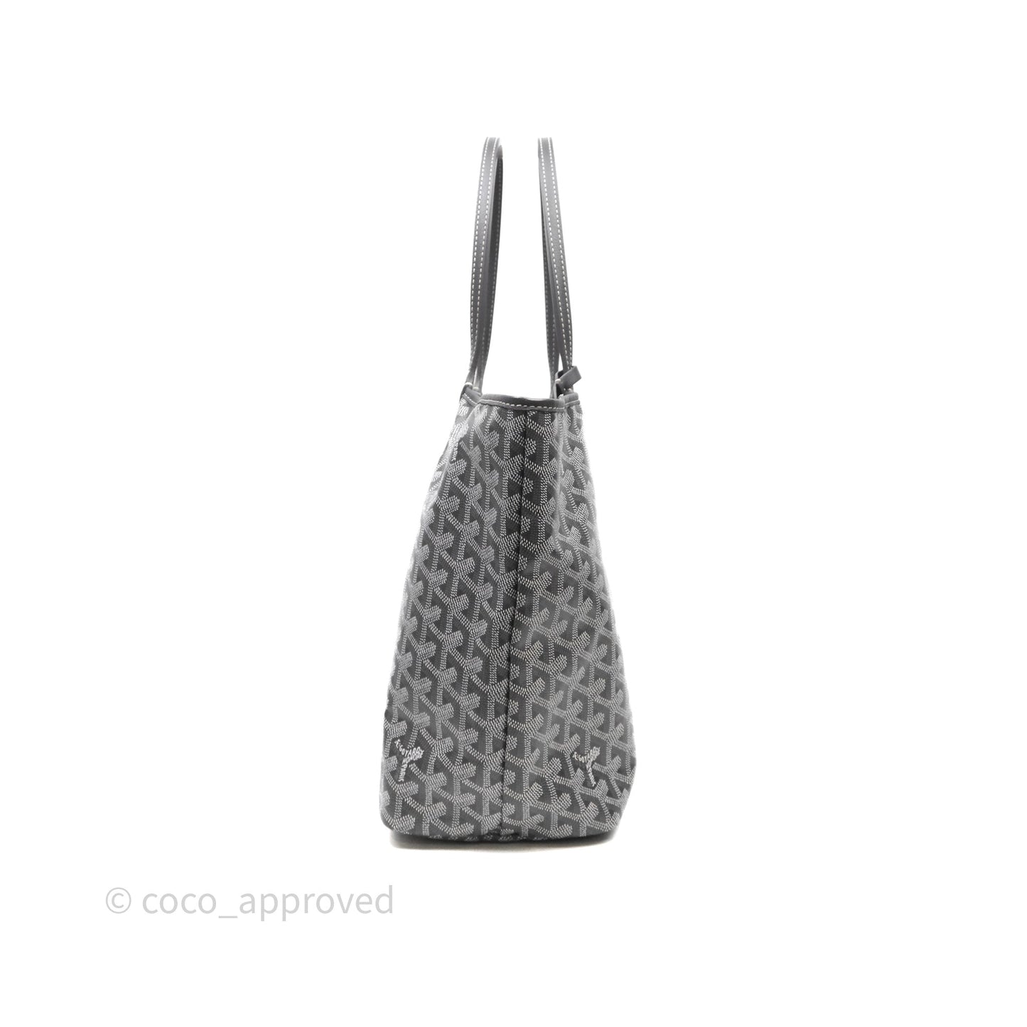 Goyard St Louis Tote PM Grey