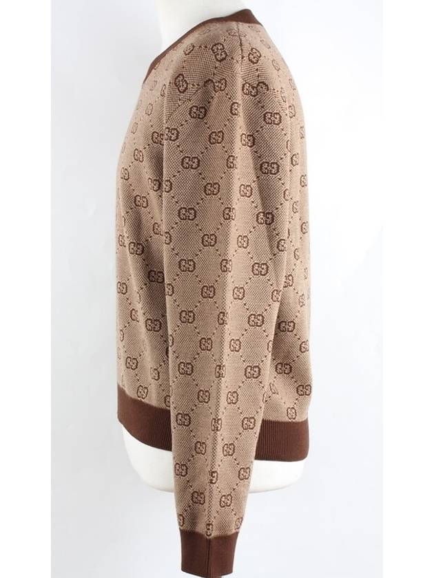 Luxury Gucci Trending 2025 GG logo long sleeve knit L