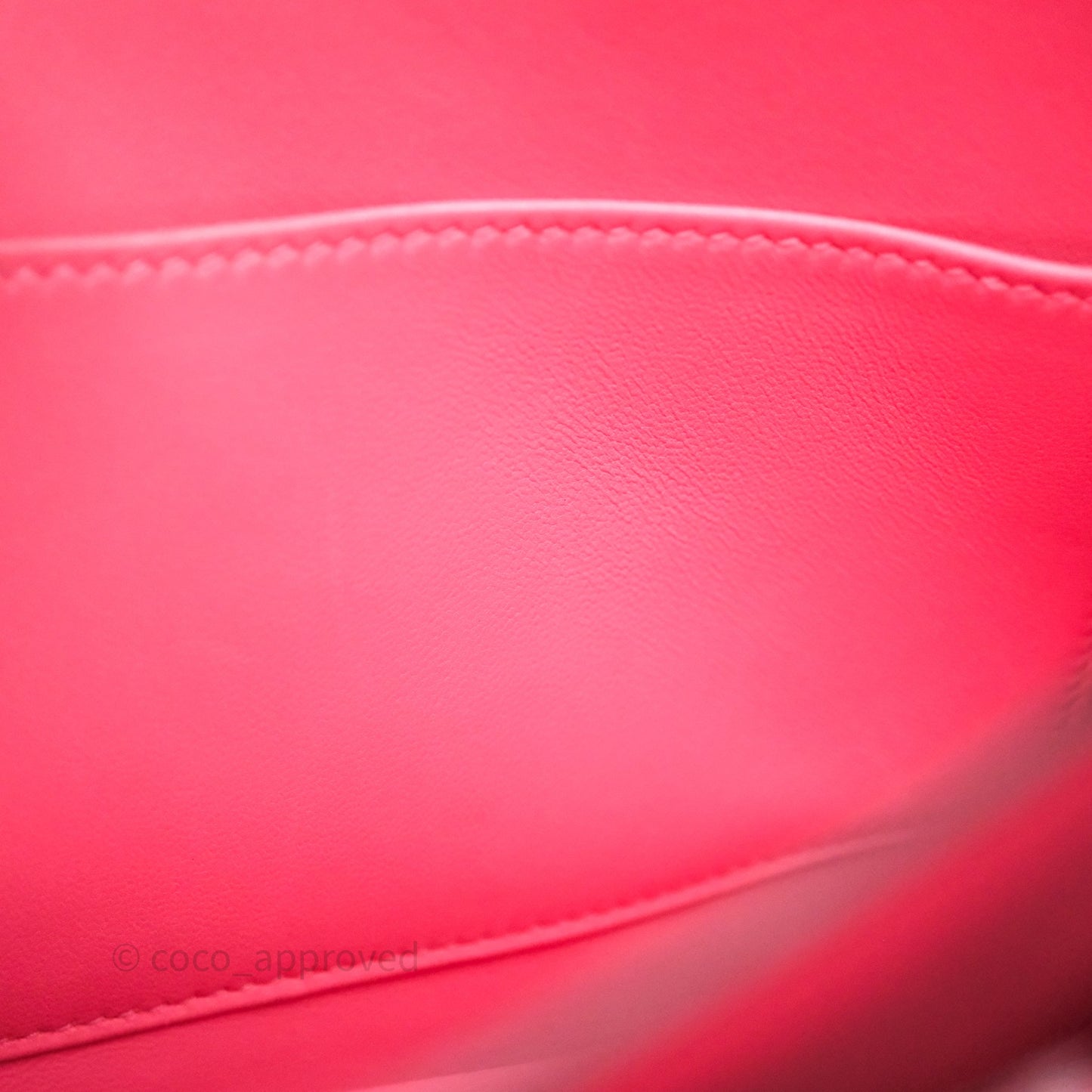 Hermès Constance 24 Rose Azalee 8W Epsom Palladium Hardware