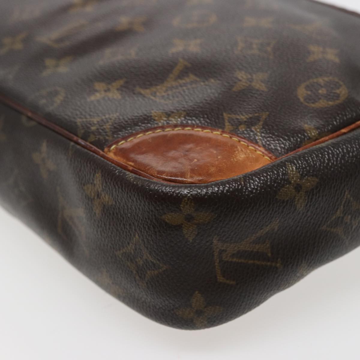 LOUIS VUITTON Monogram Compiegne 28 Clutch Bag M51845 LV 78837