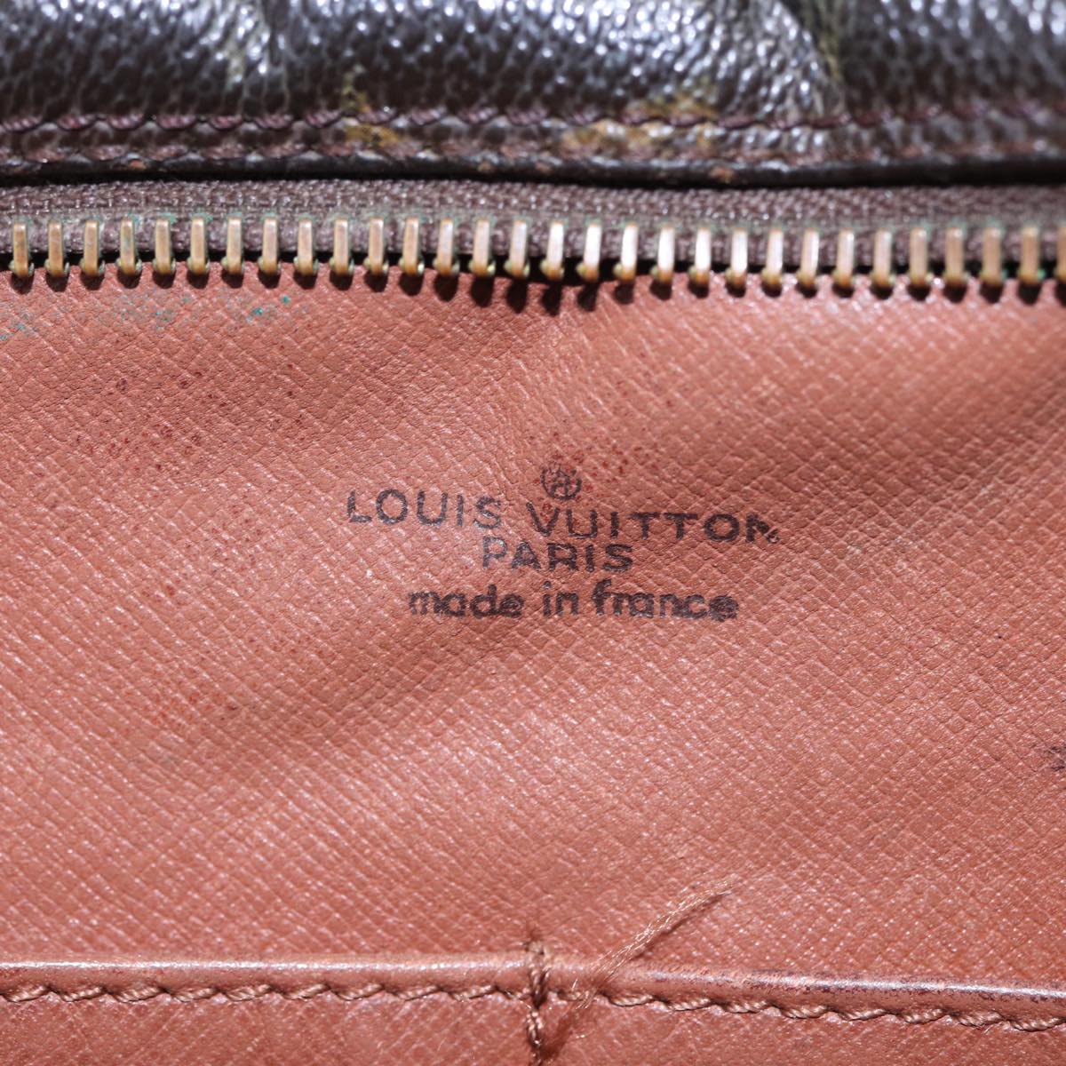 LOUIS VUITTON Monogram Compiegne 28 Clutch Bag M51845 LV 78837
