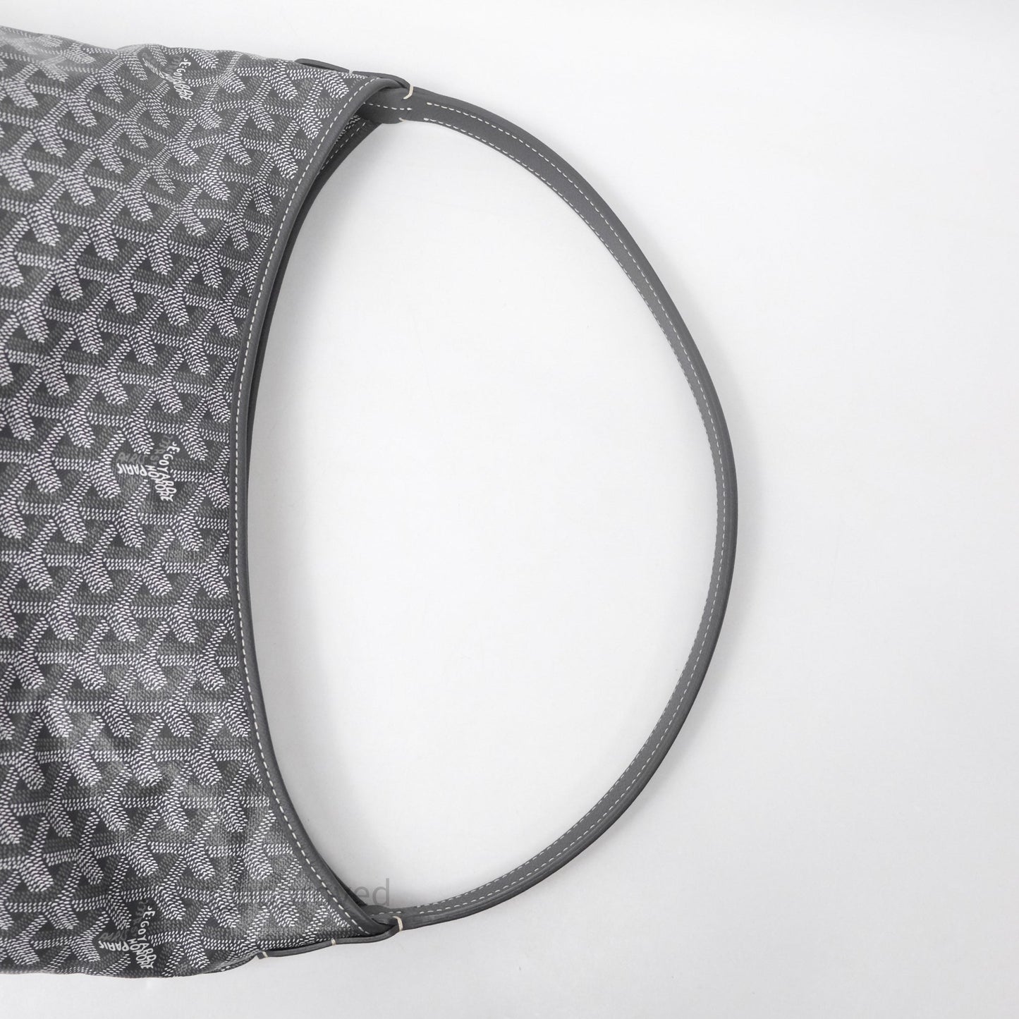 Goyard Bohème Hobo Bag Grey Goyardine Canvas