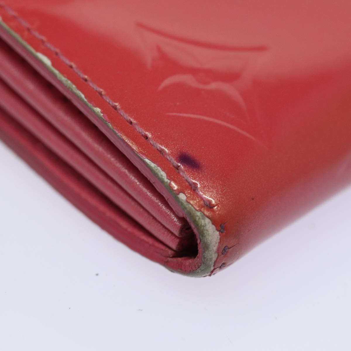 LOUIS VUITTON Vernis Portefeiulle Sarah Wallet Fran Boise M9140F LV 78867