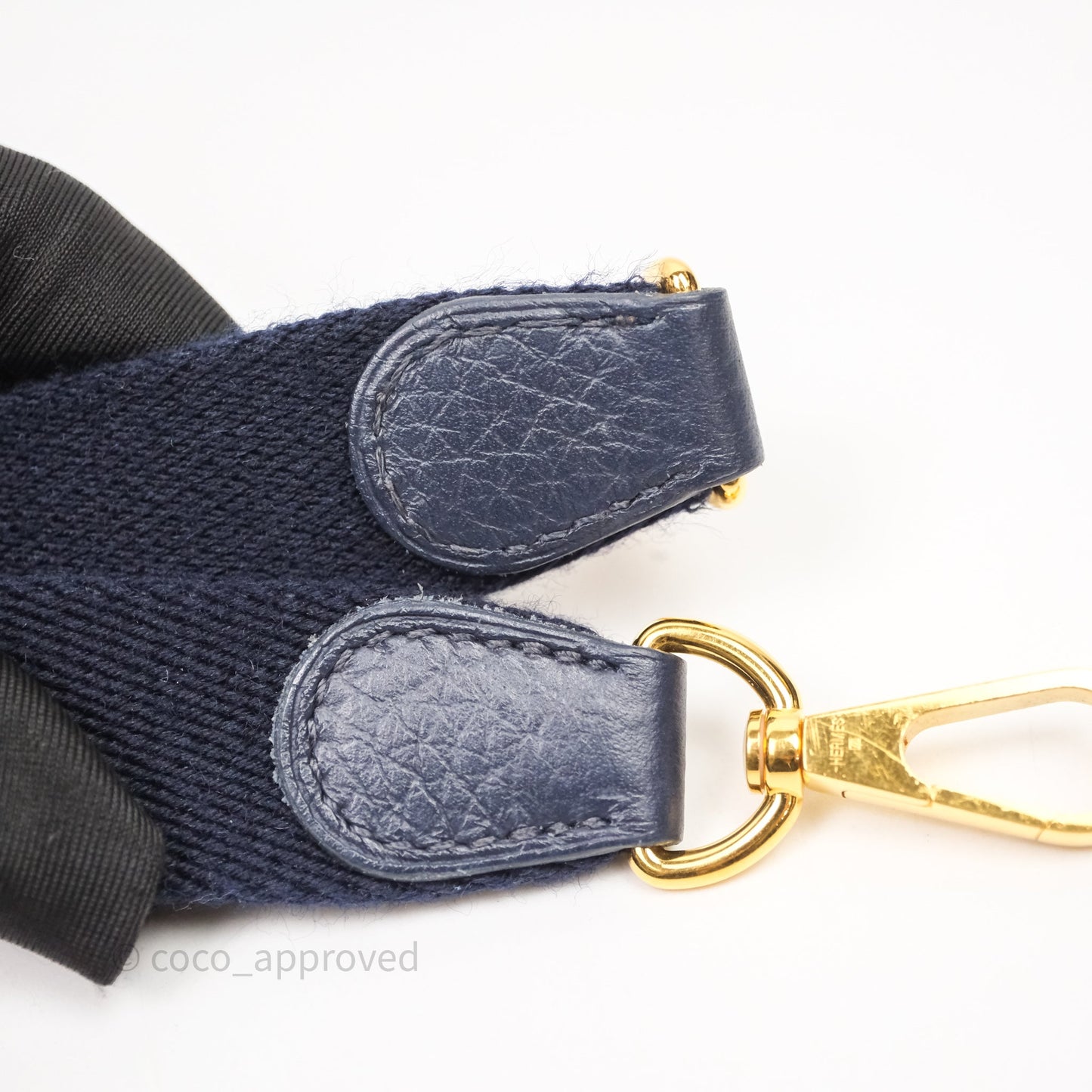 Hermès Mini Evelyne 16 Bleu Nuit 2Z Clemence Gold Hardware