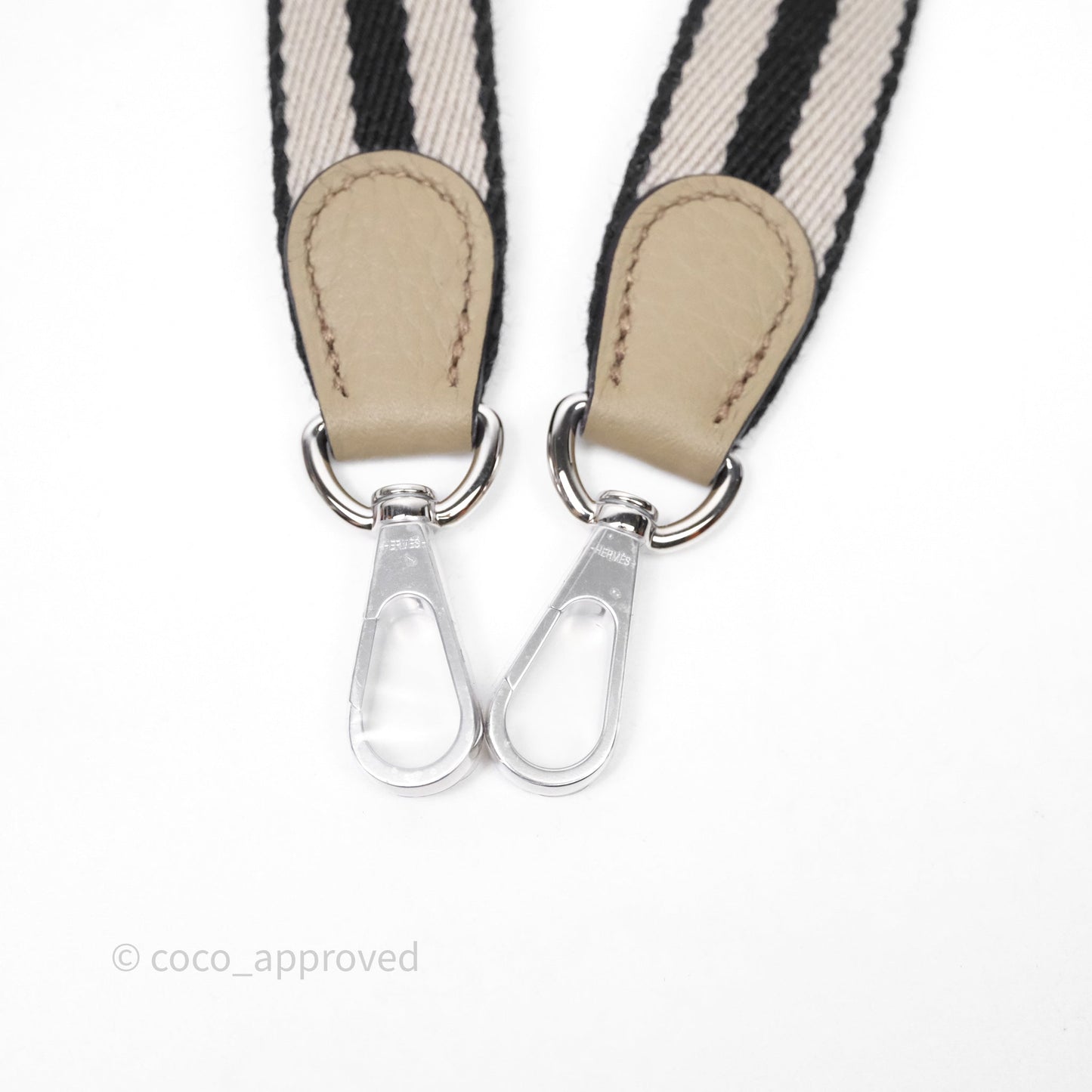 Hermès Mini Evelyne 16 Beige Marfa 8Q Clemence Gold Hardware