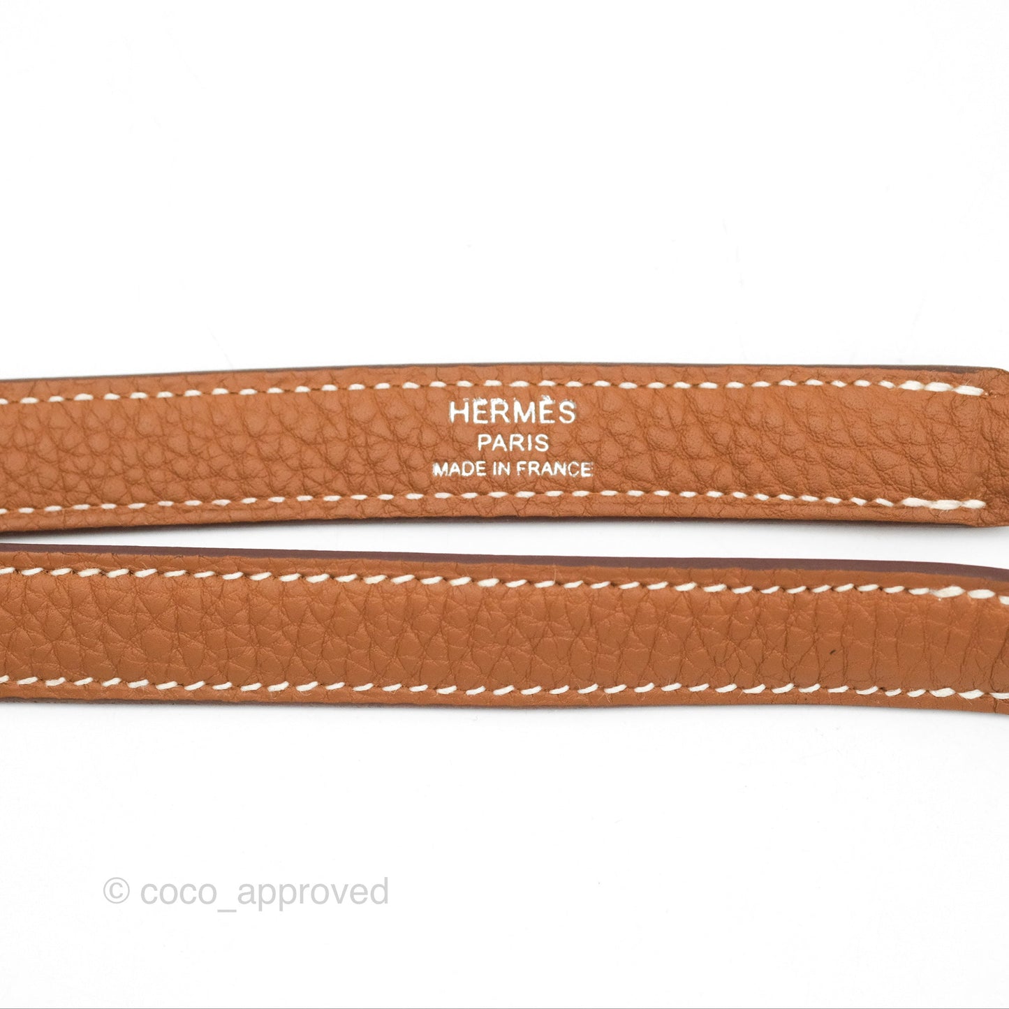 Hermès Retourne Kelly 25 Gold Togo Palladium Hardware