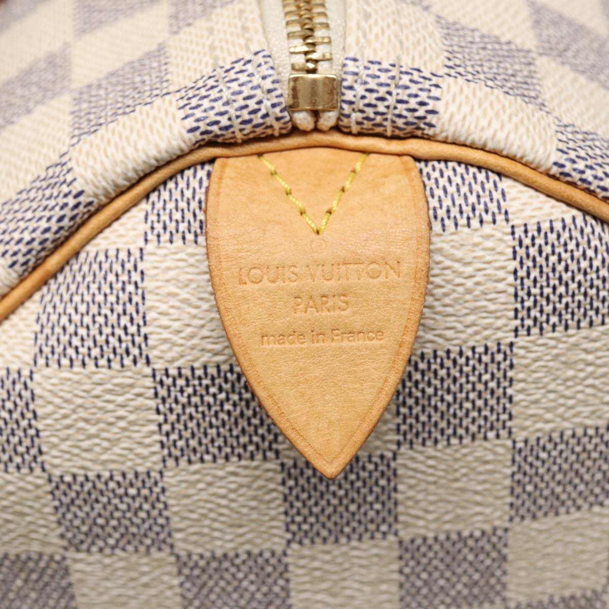 LOUIS VUITTON Damier Azur Speedy 30 Hand Bag N41533 LV 78933