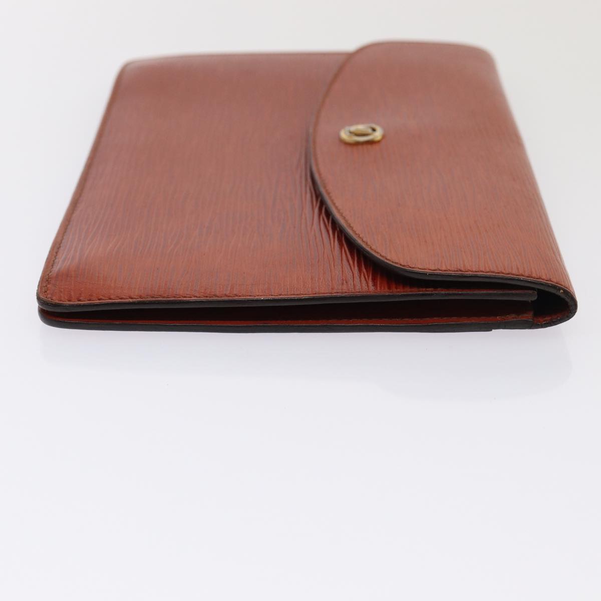 LOUIS VUITTON Epi Montaigne 23 Clutch Bag Brown M52663 LV 78947