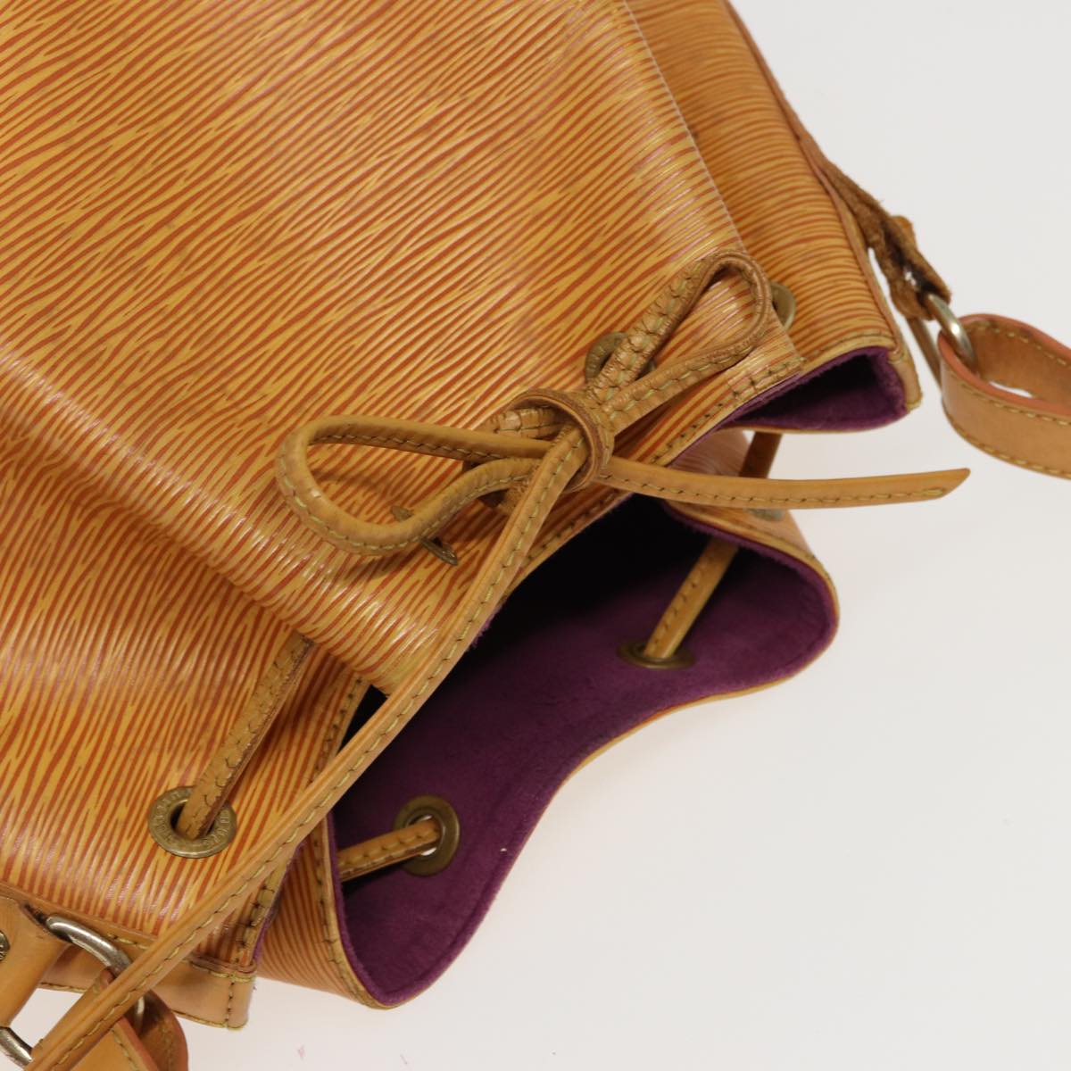 LOUIS VUITTON Epi Petit Noe Shoulder Bag Tassili Yellow M44109 LV 78950