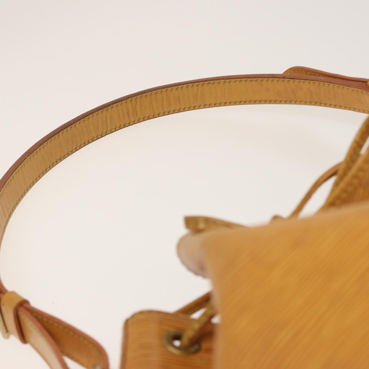 LOUIS VUITTON Epi Petit Noe Shoulder Bag Tassili Yellow M44109 LV 78950