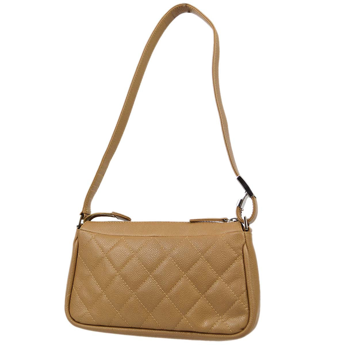 Luxury Chanel 2006-2008 Brown Caviar Handbag