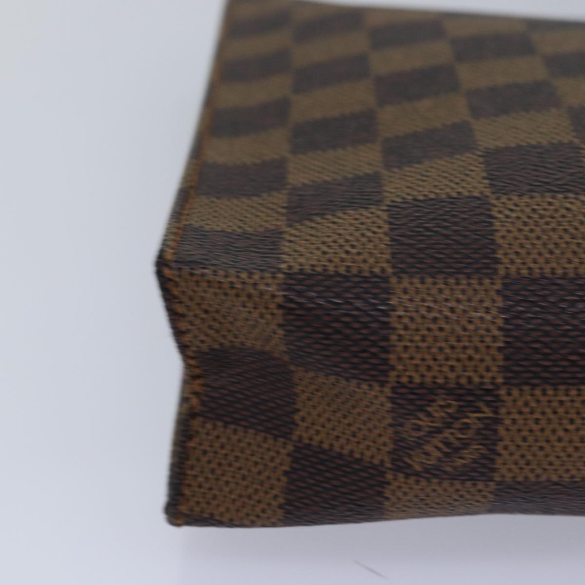LOUIS VUITTON Damier Ebene Poche Toilette 26 Pouch N47543 LV 78996