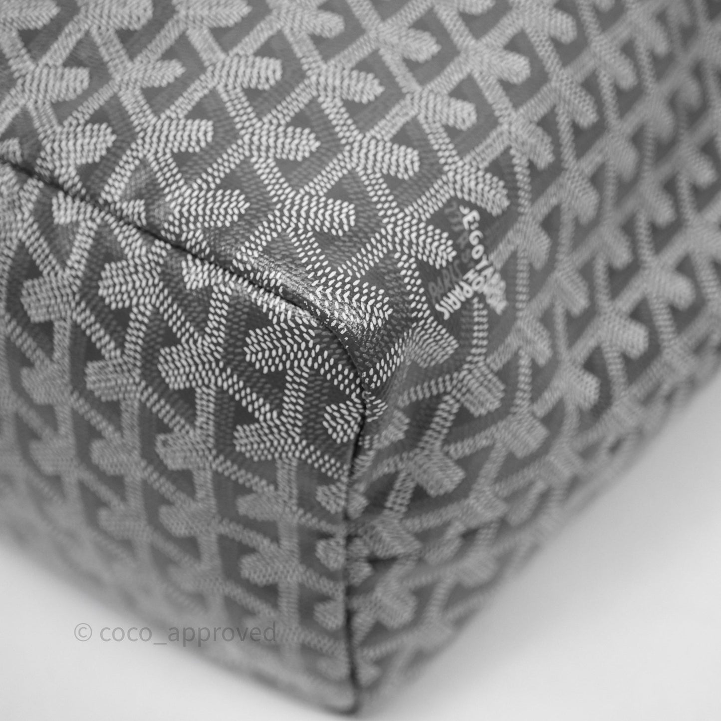 Goyard St Louis Tote PM Grey