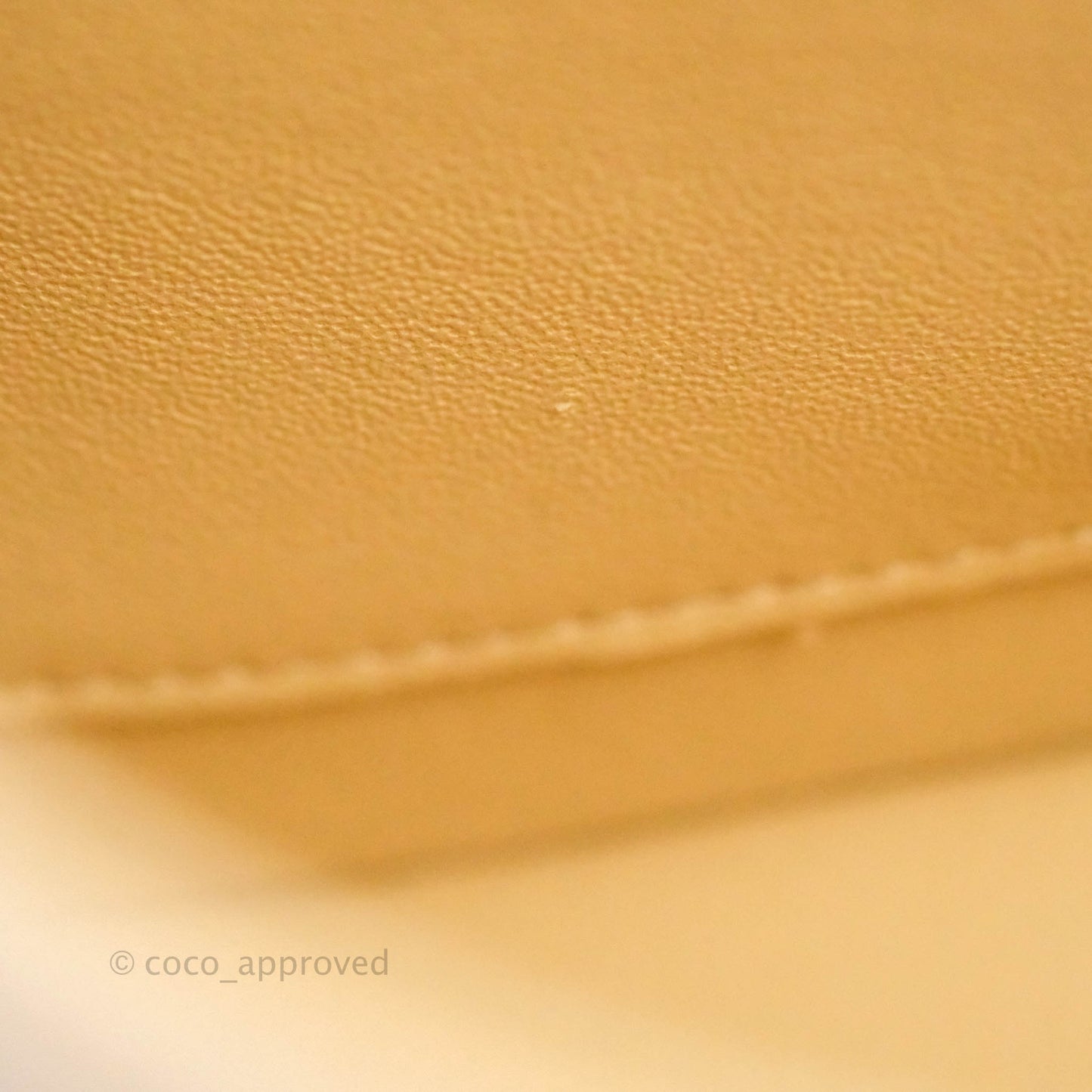 Chanel Classic M/L Medium Double Flap Beige Caviar Gold Hardware