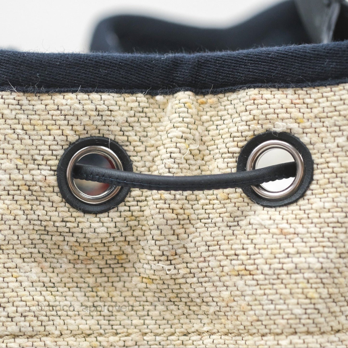 Chanel Canvas Deauville Backpack Beige