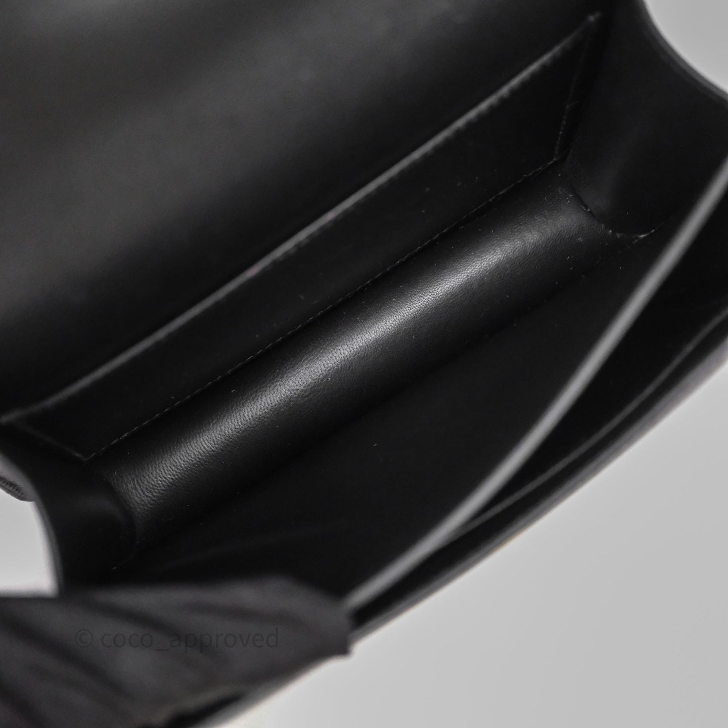 Hermès Constance Mini 18cm Black Epsom Gold Hardware