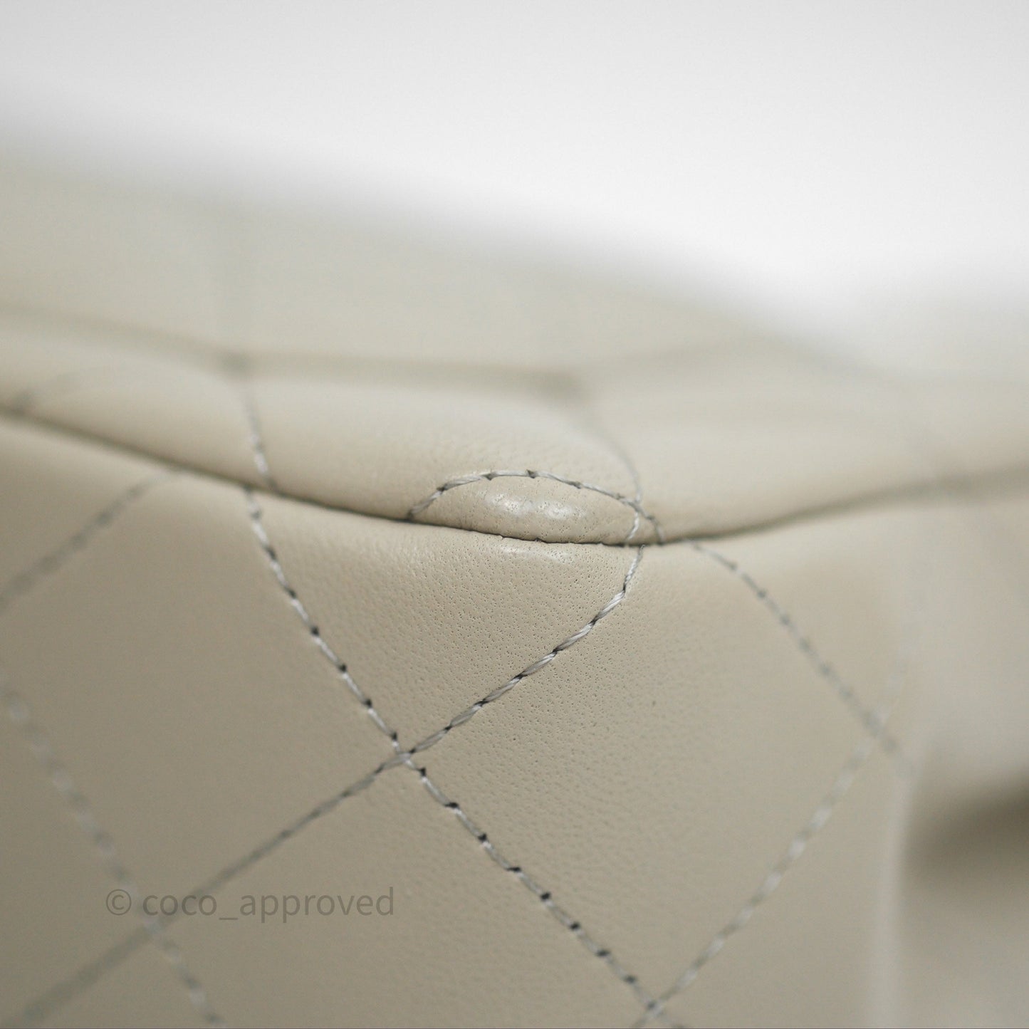 Chanel Mini Rectangular Quilted Sage Lambskin Gold Hardware