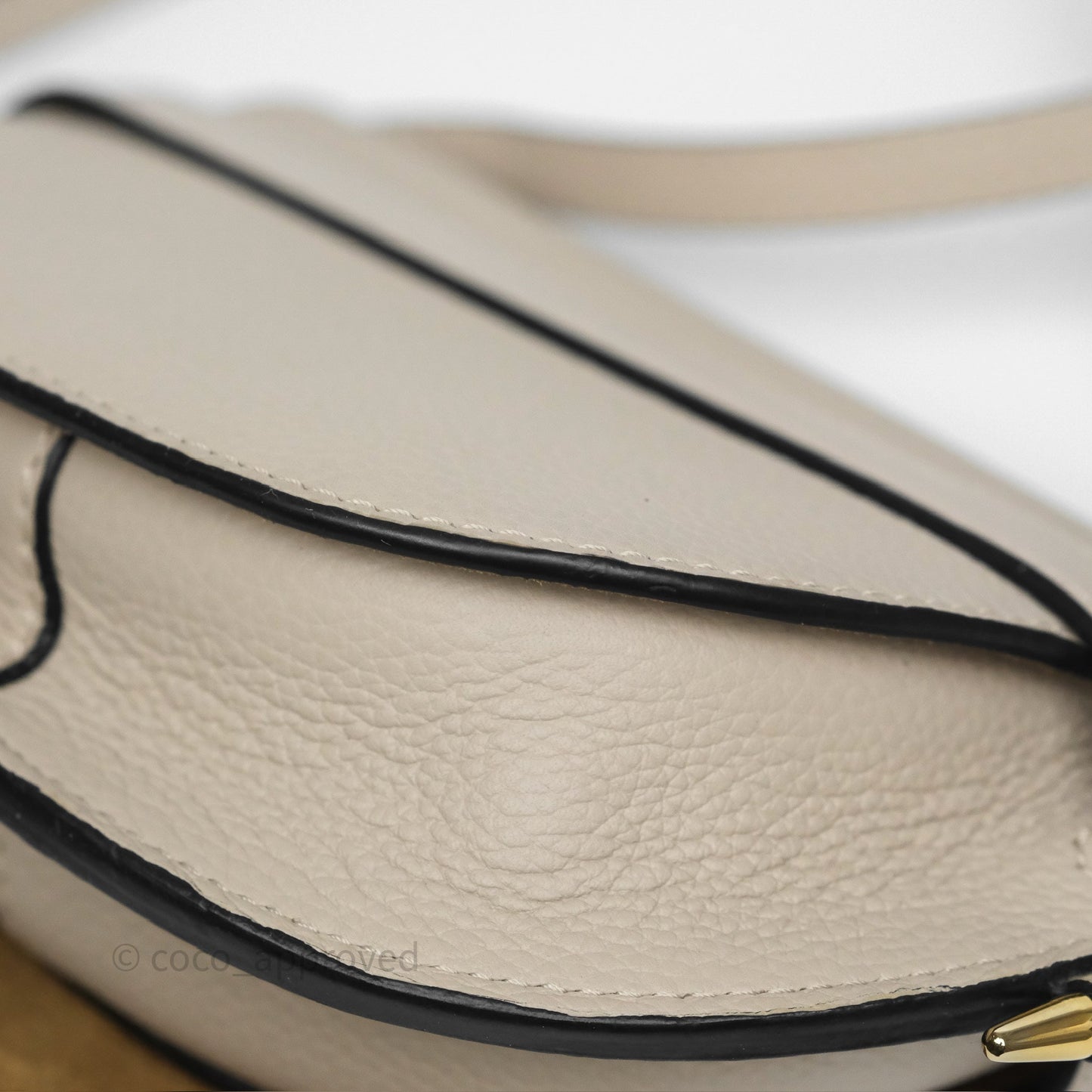 Loewe Mini Dual Gate Bag Sand Grain Calfskin