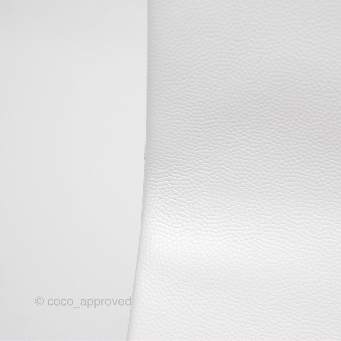 Chanel Quilted My Everything Medium Flap Bag White Caviar Incognito Hardware