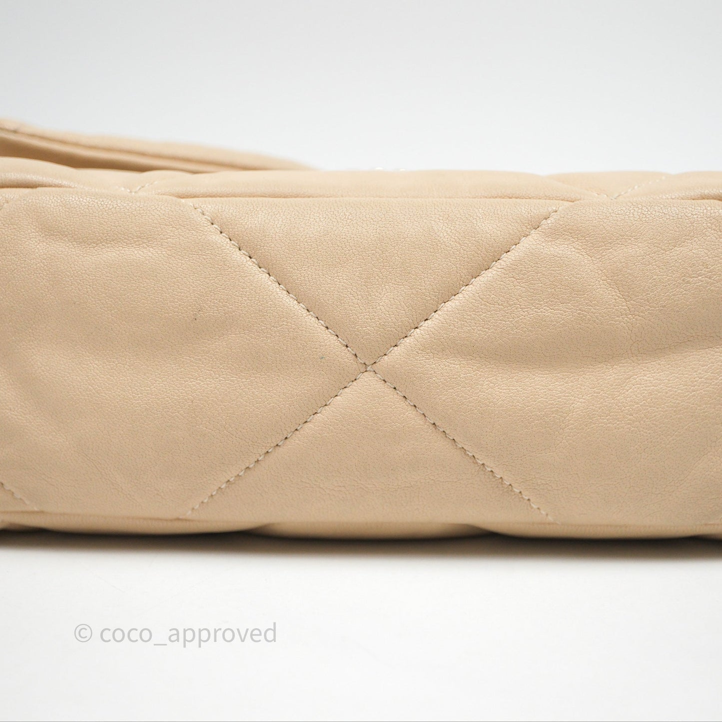 Chanel 19 Small Beige Mixed Hardware