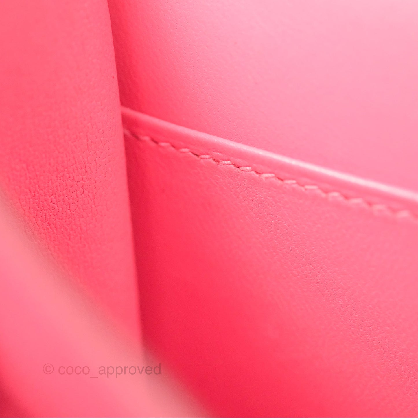 Hermès Constance Mini 18 Rose Azalee Evercolor Palladium Hardware