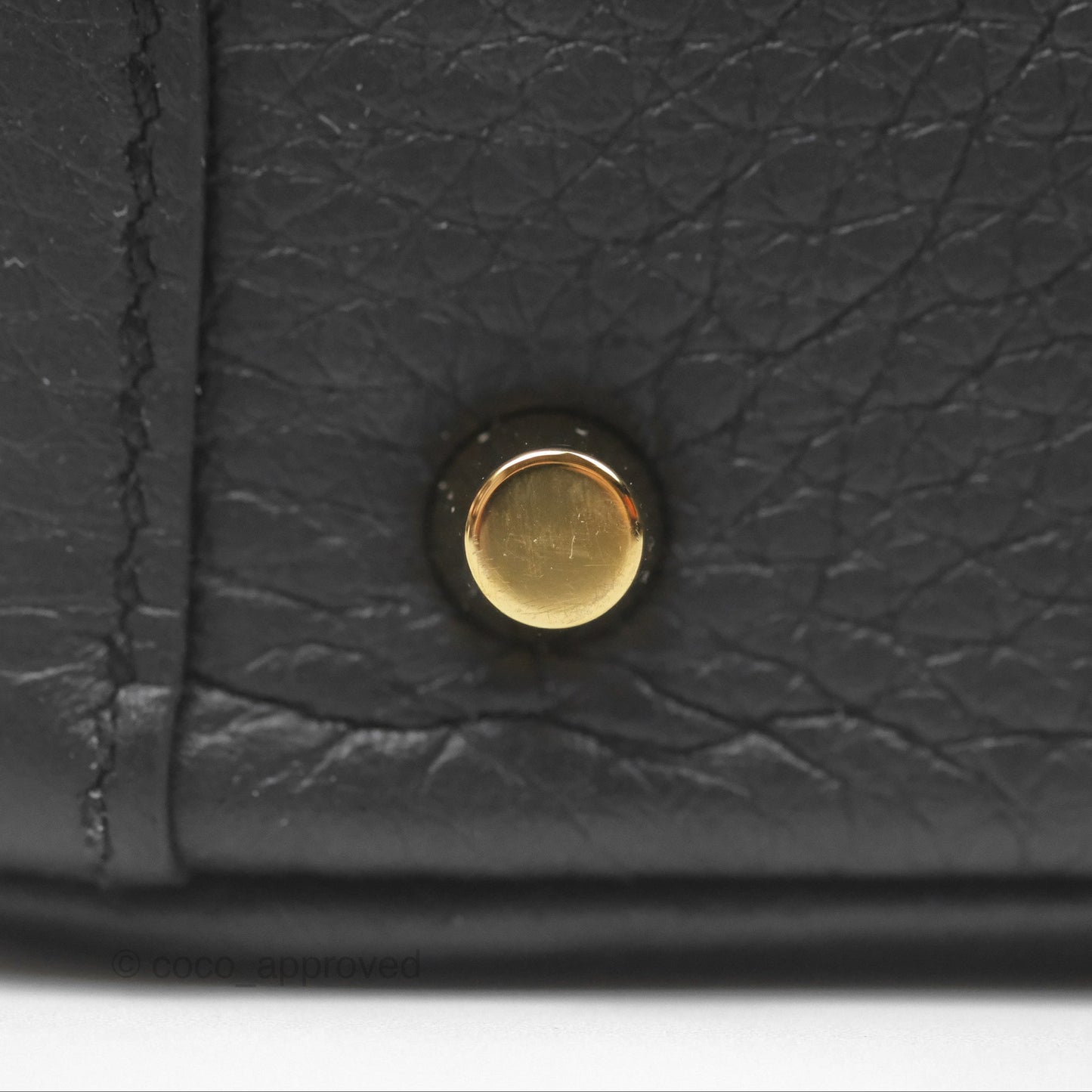 Hermès Mini Lindy 20 Noir 89 Clemence Gold Hardware
