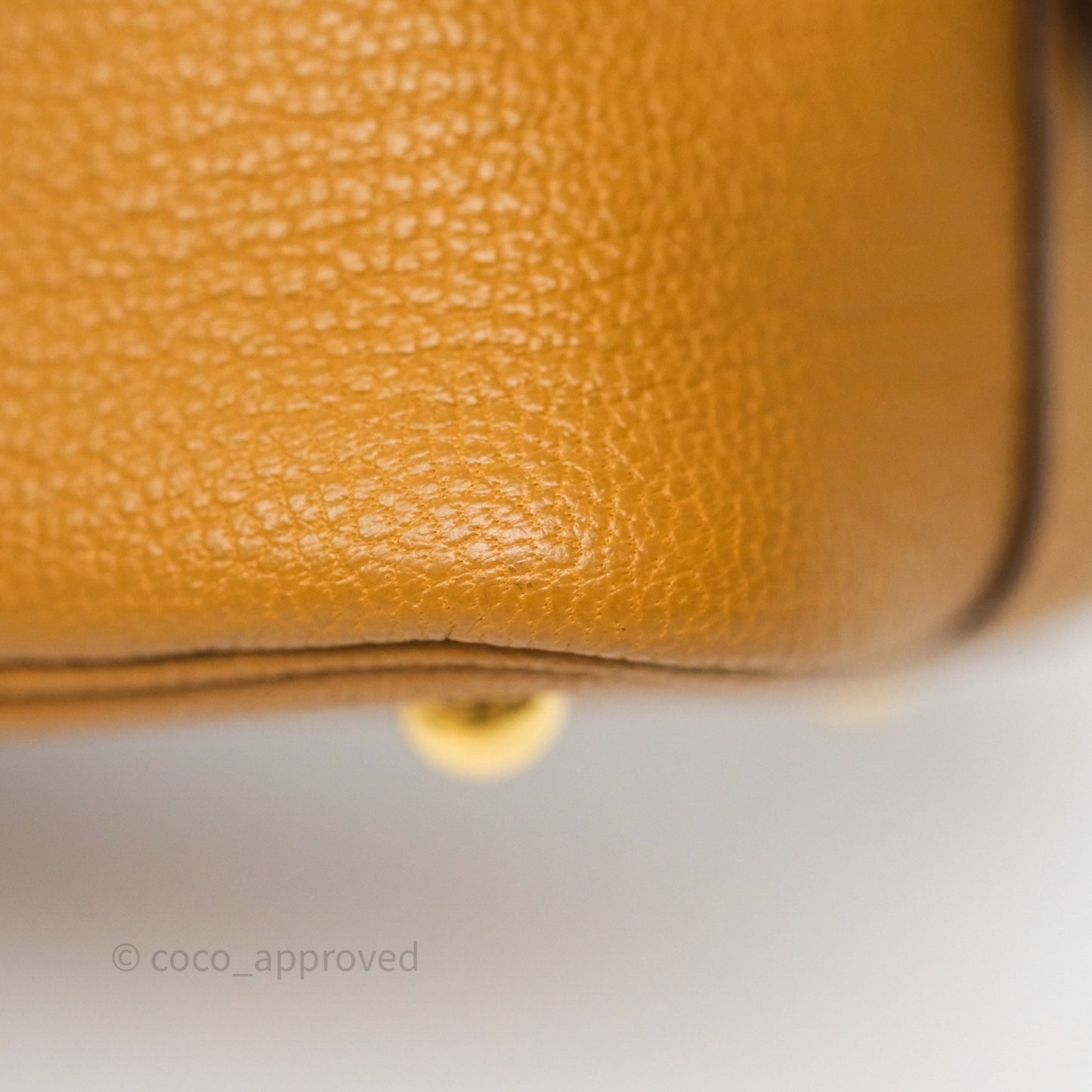 Hermès Bolide Mini 1923 Caramel 28 Chevre Mysore Strap Ficelle/Black Gold Hardware
