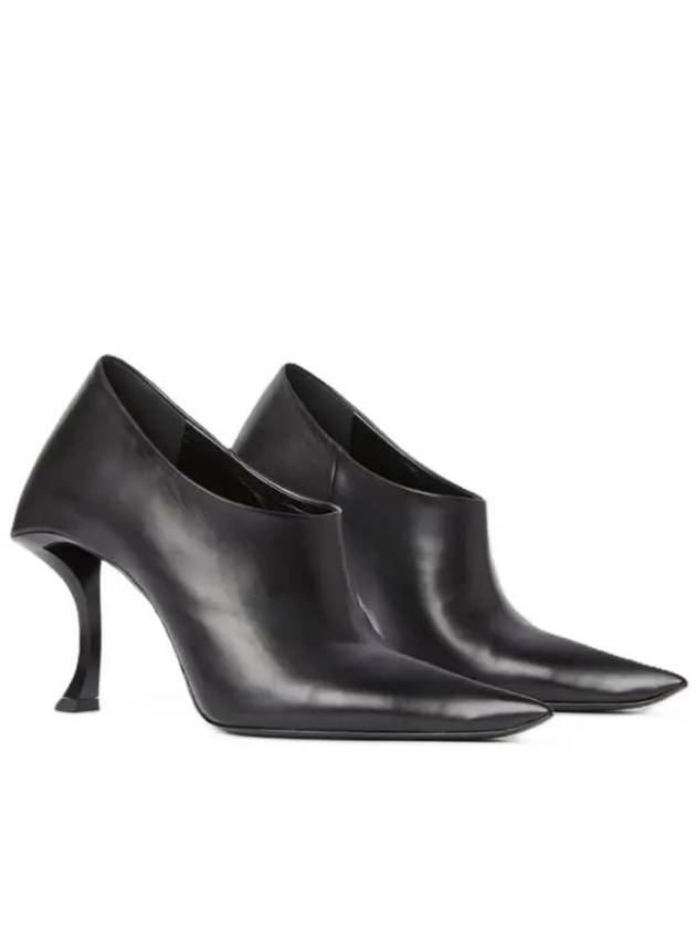 Luxury Balenciaga Hourglass 100MM Pumps Black