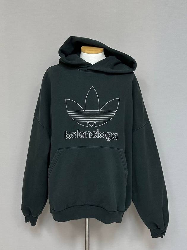 Luxury Balenciaga x Adidas Logo Hoodie 115