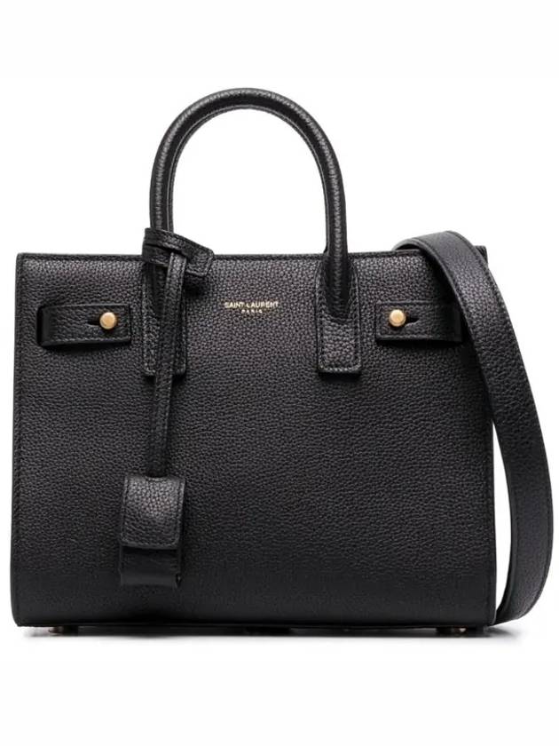 Luxury Saint Laurent Sac De Jour Tote Bag Black