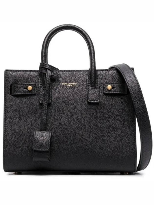 Luxury Saint Laurent Sac De Jour Tote Bag Black